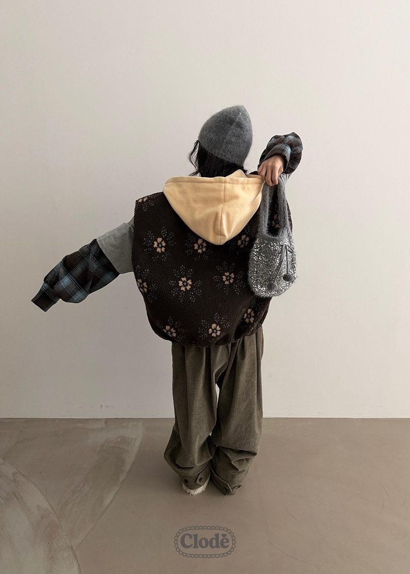CLODE韓國直郵㊣女士新品25秋冬人氣熱賣休閑真品馬甲不含內搭CLODE馬甲