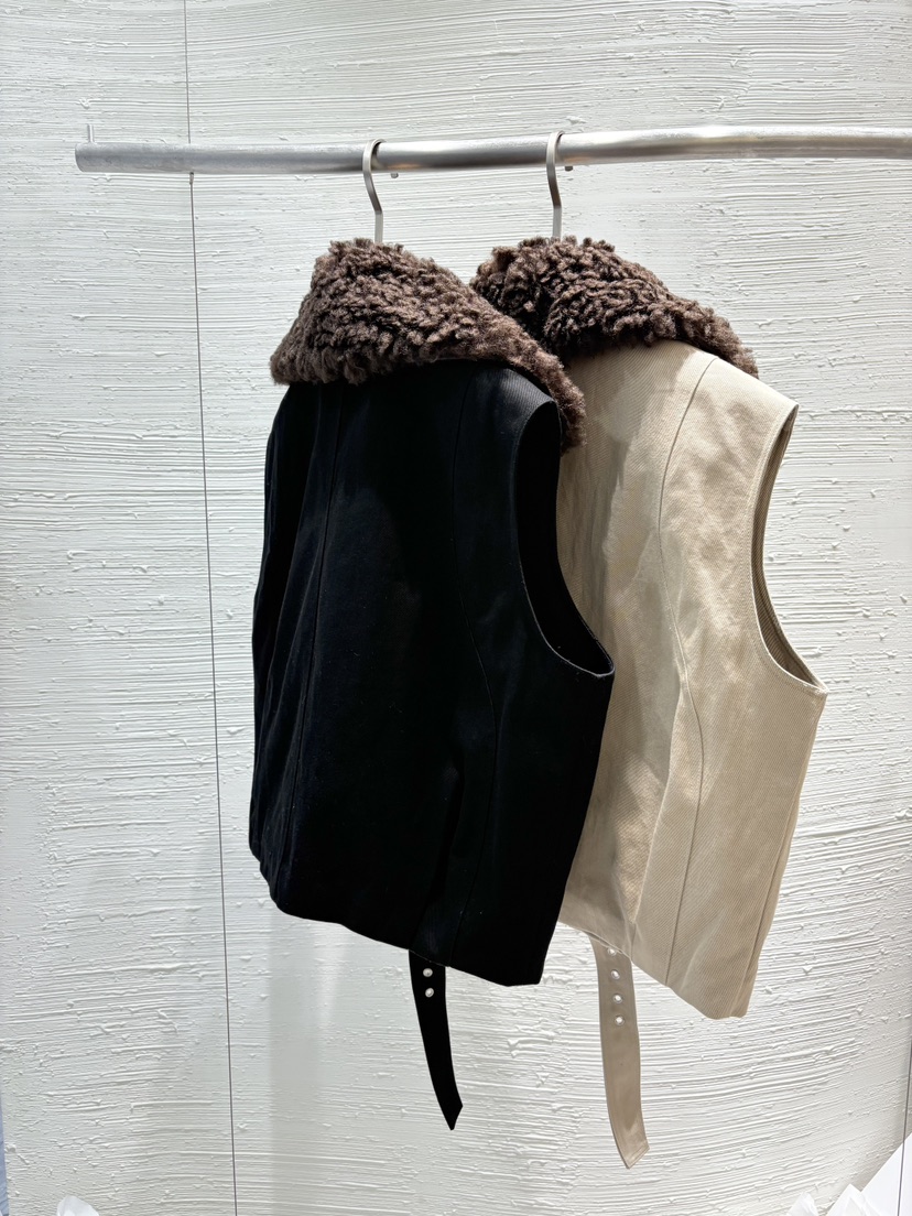 2BOTTLE東大門㊣直郵女士新品推薦休閑時尚熱賣人氣25秋冬馬甲2BOTTLE馬甲