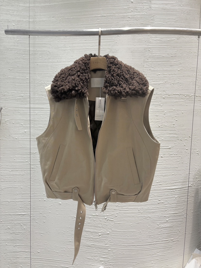 2BOTTLE東大門㊣直郵女士新品推薦休閑時尚熱賣人氣25秋冬馬甲2BOTTLE馬甲圖色1