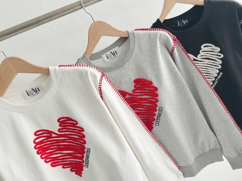 IAAN韓國直郵㊣女裝新款職業推薦25秋冬真品人氣時尚休閑衛衣iaAn衛衣