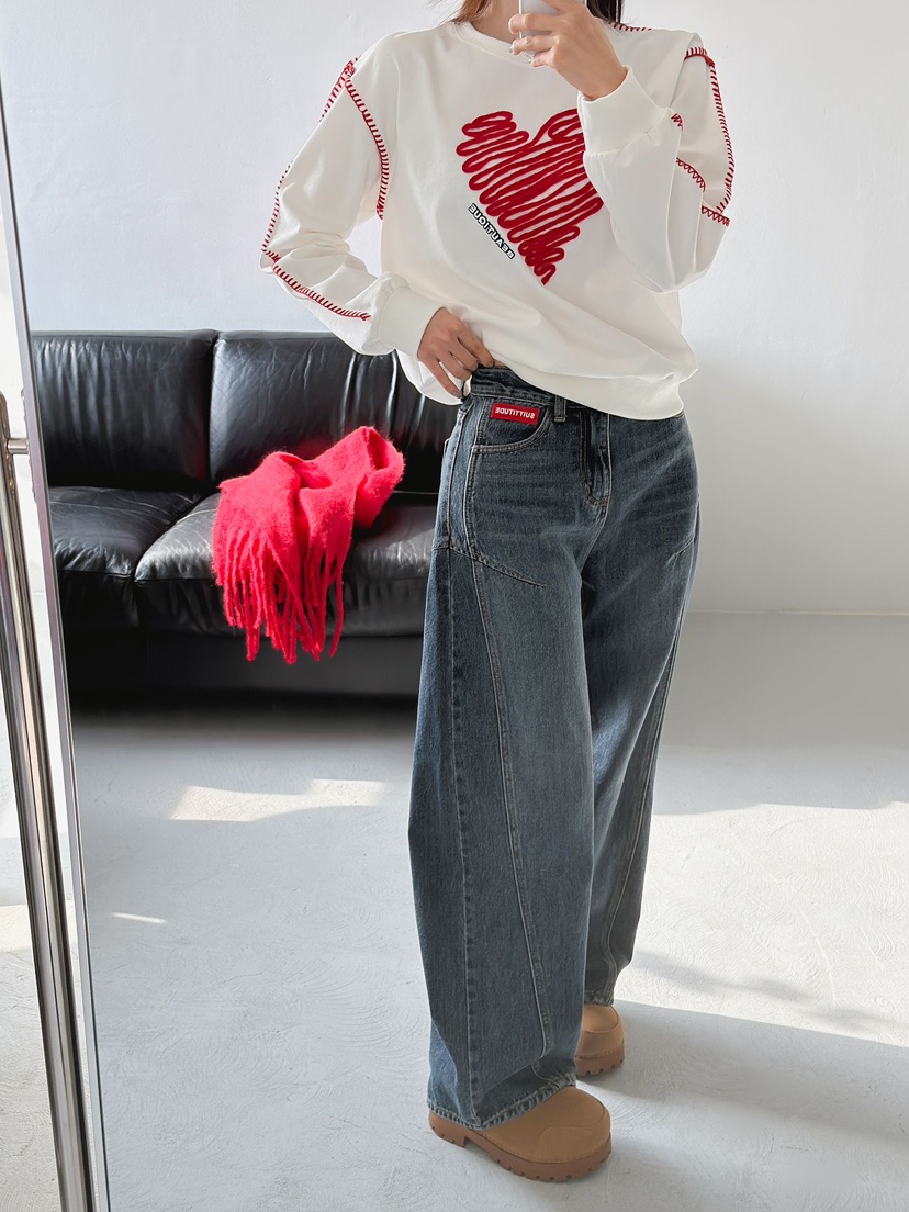 IAAN韓國直郵㊣女裝新款職業推薦25秋冬真品人氣時尚休閑衛衣iaAn衛衣