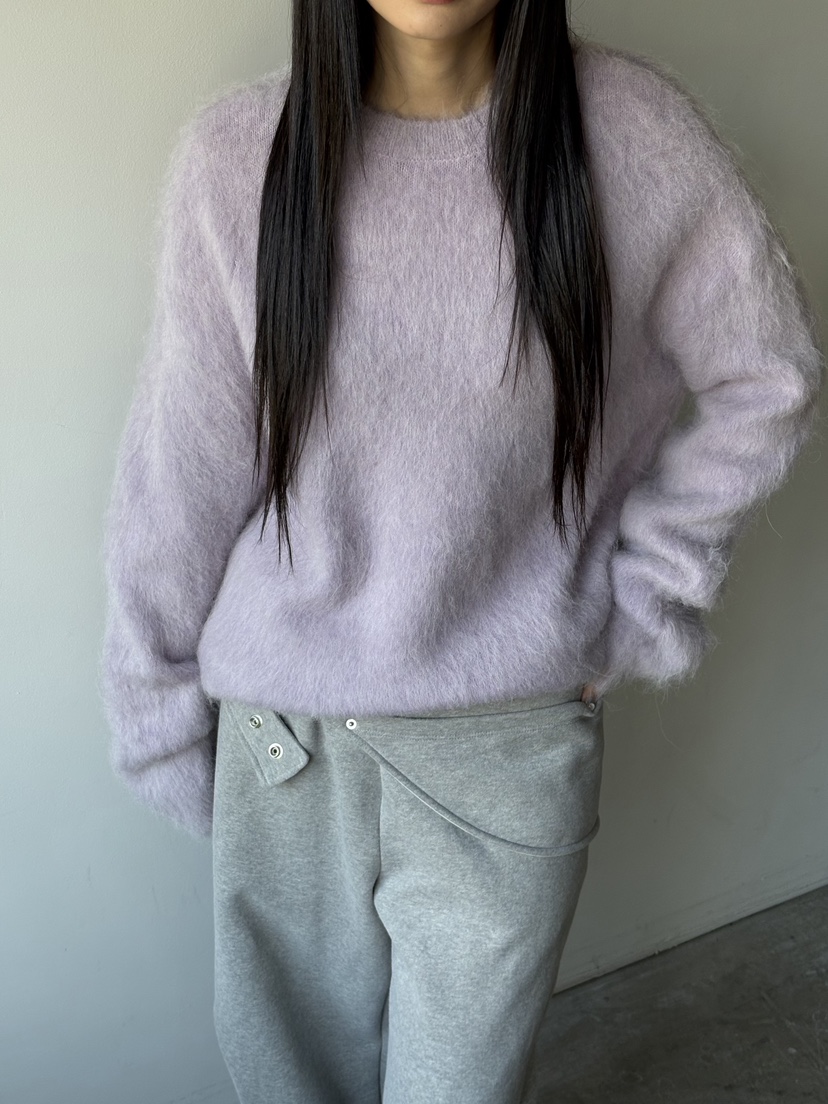 Verbena韓國代購㊣女士新款推薦真品時尚25秋冬職業針織衫羊駝Verbena針織衫