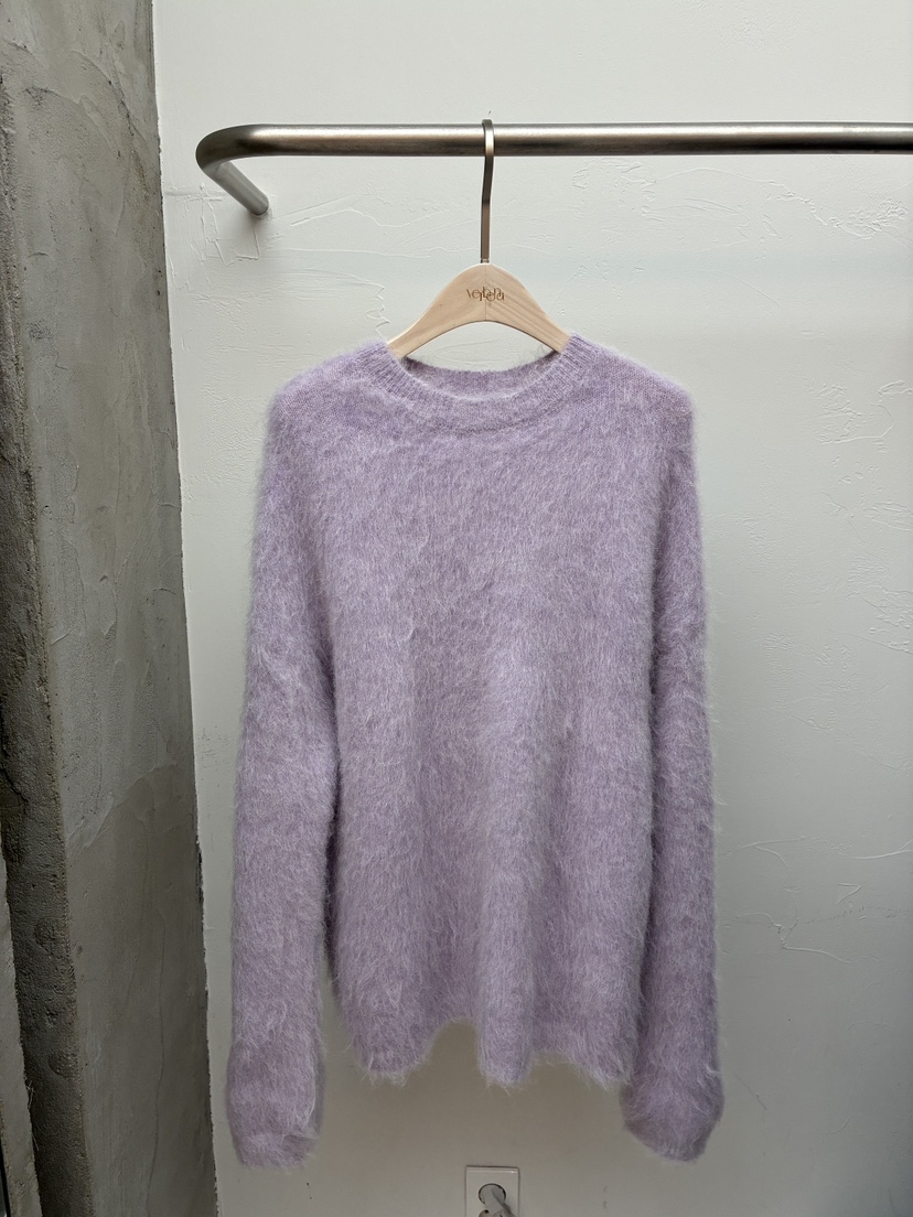 Verbena韓國代購㊣女士新款推薦真品時尚25秋冬職業針織衫羊駝Verbena針織衫圖色2