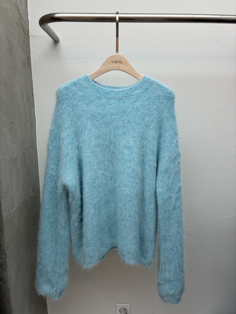 Verbena韓國代購㊣女士新款推薦真品時尚25秋冬職業針織衫羊駝Verbena針織衫圖色3