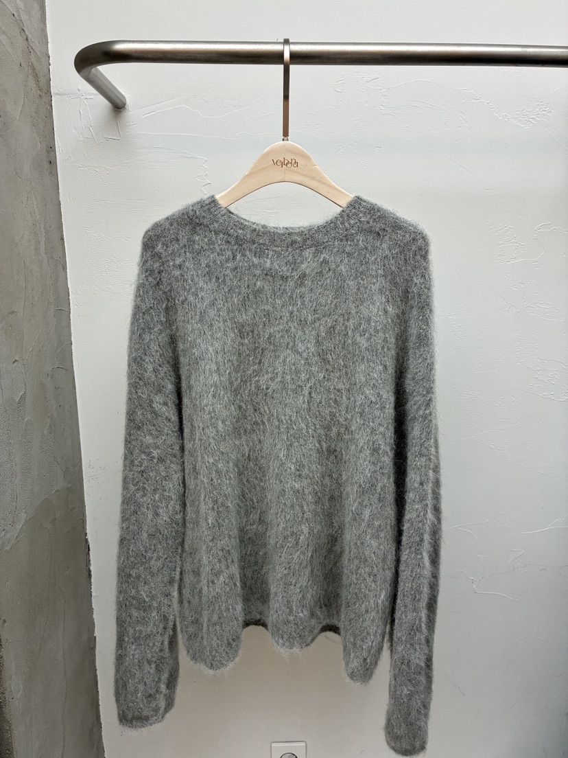 Verbena韓國代購㊣女士新款推薦真品時尚25秋冬職業針織衫羊駝Verbena針織衫圖色4