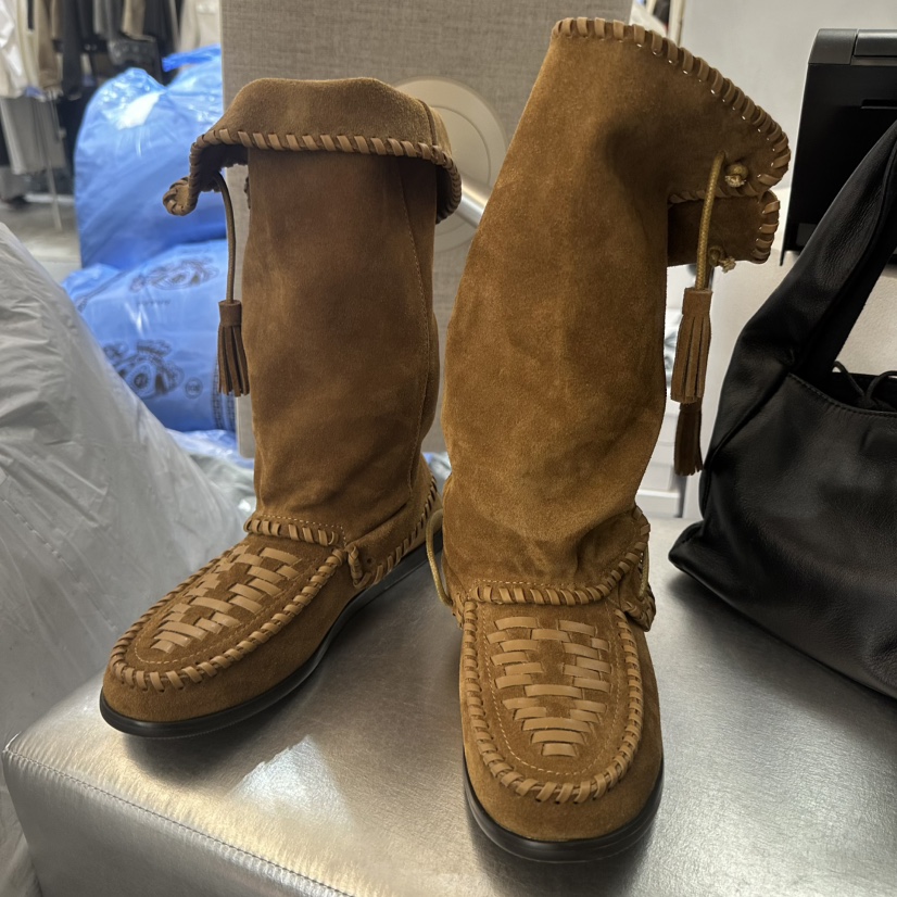 DOUBLE STANDARD/LE SMOKING/MAISONSTAFF東大門㊣直郵女士新品真品靴子MAISONSTAFF靴子圖色1