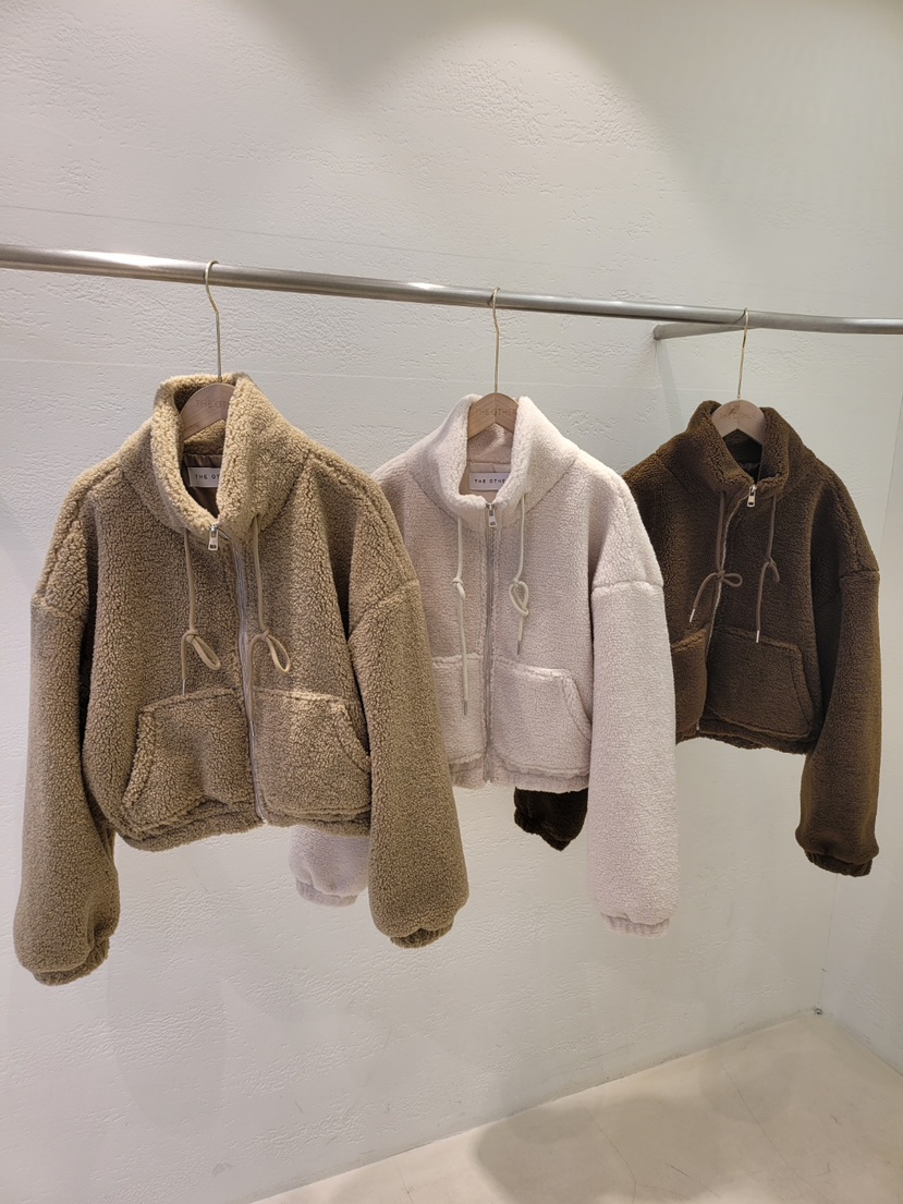 THE OTHER韓國代購㊣女裝新品熱賣25秋冬人氣休閑夾克可愛的THE OTHER夾克