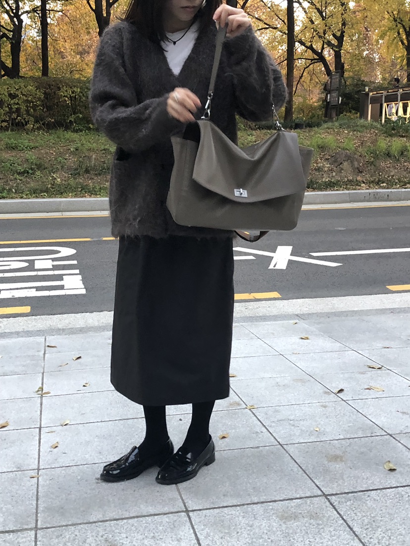 OUVIR東大門㊣實拍女士新款真品熱賣職業25秋冬人氣時尚長裙O.V.R/OUVIR長裙