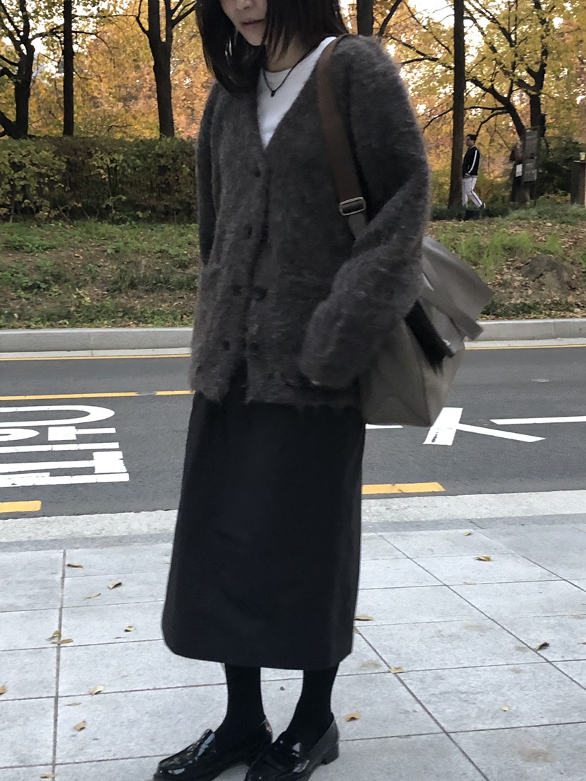 OUVIR東大門㊣實拍女士新款真品熱賣職業25秋冬人氣時尚長裙O.V.R/OUVIR長裙