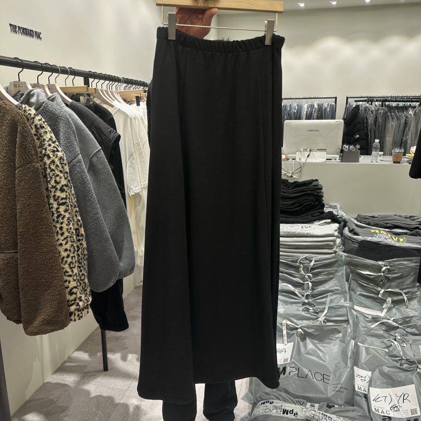 MAC韓國直郵㊣女裝新品人氣熱賣時尚25秋冬休閑推薦長裙直筒THE FORWARD MAC長裙