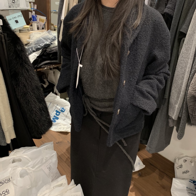 UNDERSTANDING韓國代購㊣女裝新品真品時尚休閑熱賣職業夾克UNDERSTANDING夾克