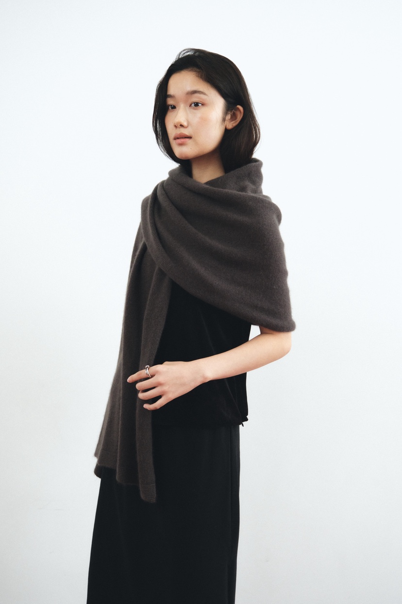 OUVIR韓國代購㊣女裝新款推薦職業真品休閑熱賣人氣圍巾披肩O.V.R/OUVIR圍巾/披肩圖色2