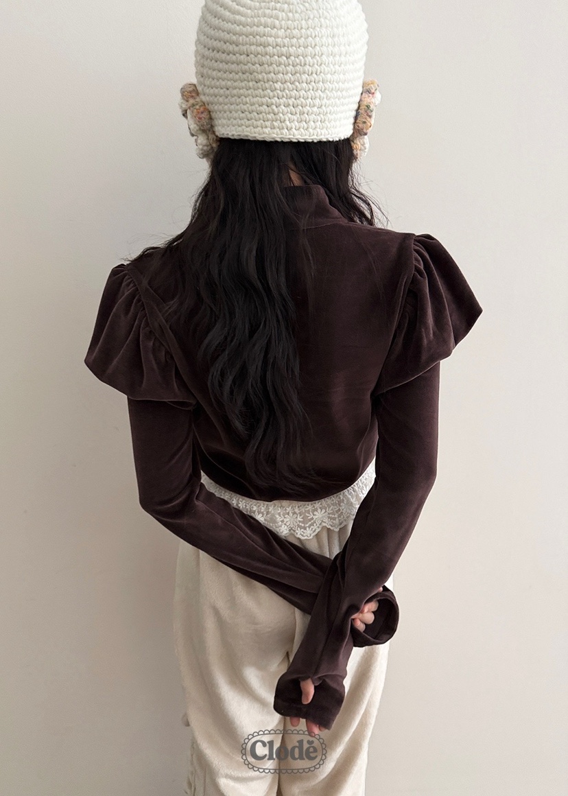 CLODE東大門㊣直郵女士新品25秋冬時尚職業人氣推薦長袖T恤CLODE長袖T恤