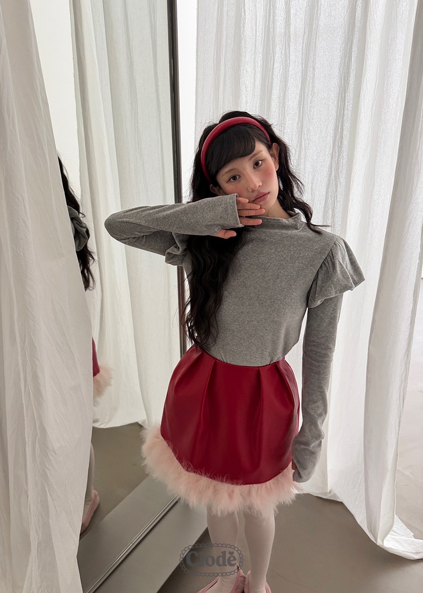 CLODE東大門㊣直郵女士新品25秋冬時尚職業人氣推薦長袖T恤CLODE長袖T恤圖色2