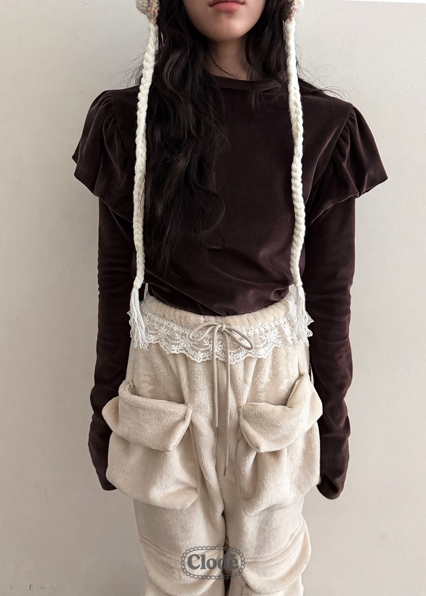 CLODE東大門㊣直郵女士新品25秋冬時尚職業人氣推薦長袖T恤CLODE長袖T恤圖色3