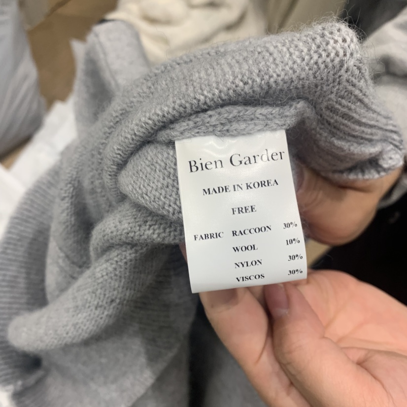 BIEN GARDER東大門㊣直郵女士新款職業25秋冬推薦馬甲高領BIEN GARDER馬甲