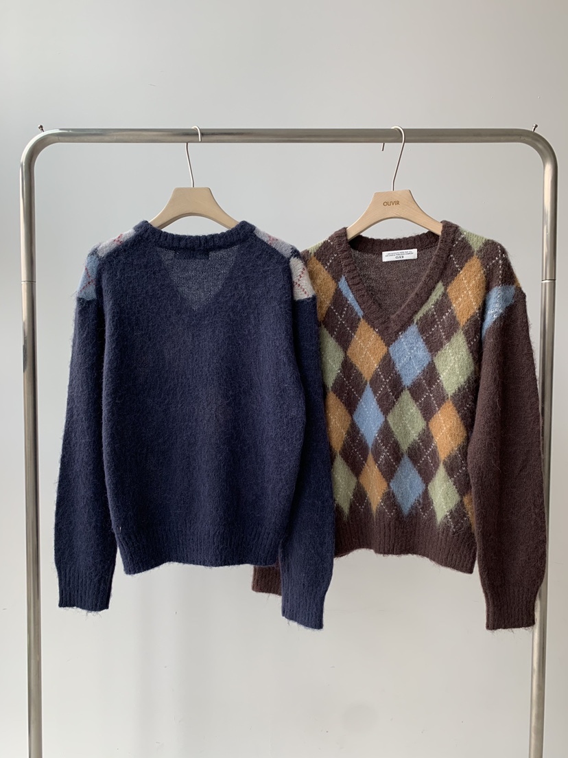 OUVIR東大門㊣實拍女裝新款熱賣推薦真品職業時尚25秋冬針織衫O.V.R/OUVIR針織衫