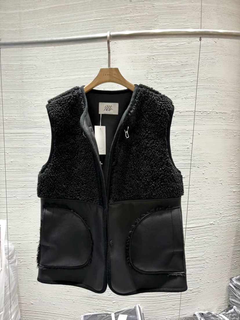 2BOTTLE東大門㊣代購女裝新品熱賣人氣25秋冬真品休閑職業馬甲2BOTTLE馬甲圖色2