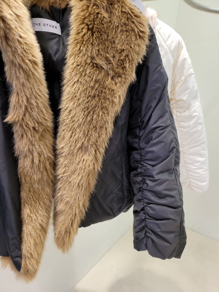 THE OTHER東大門㊣代購女士新款職業真品人氣休閑短款棉服THE OTHER短款棉服