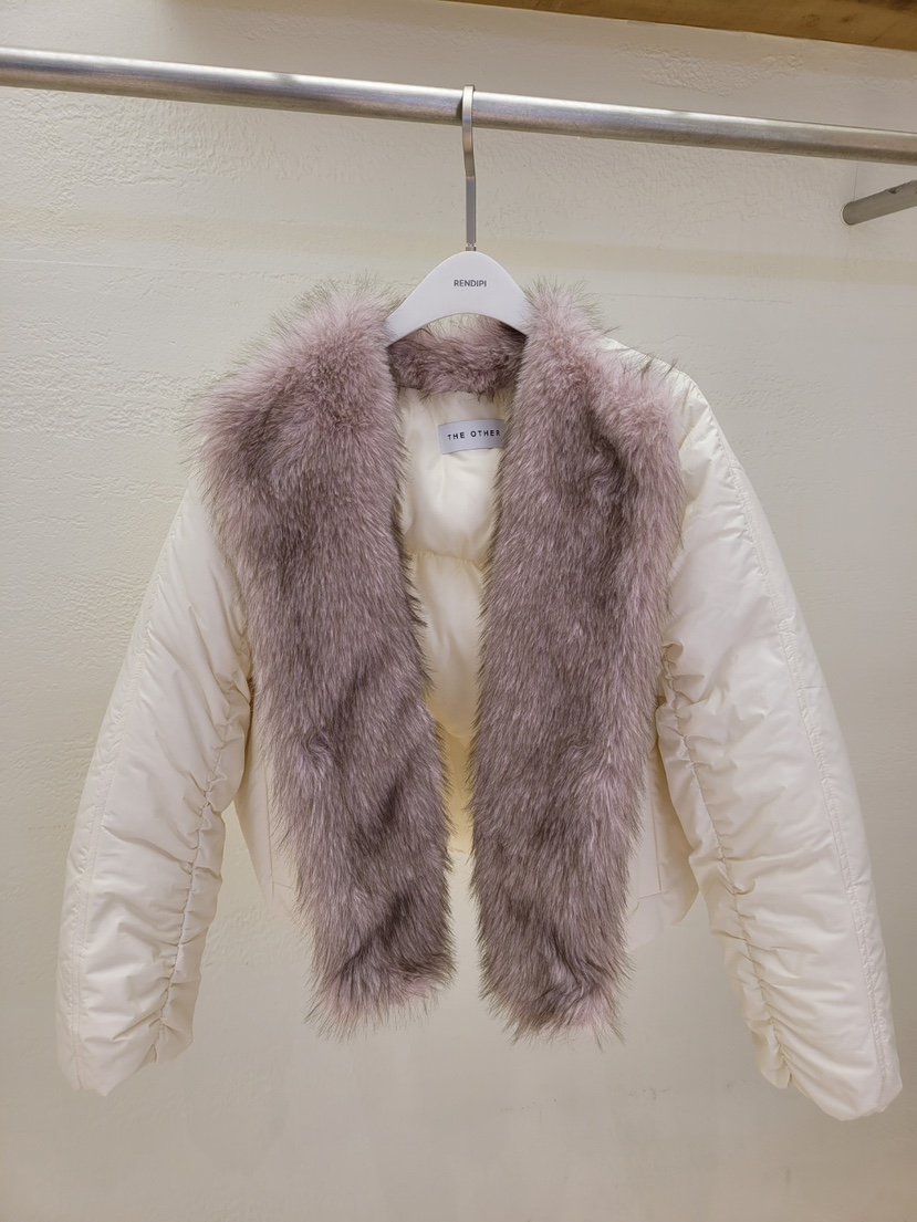 THE OTHER東大門㊣代購女士新款職業真品人氣休閑短款棉服THE OTHER短款棉服圖色1