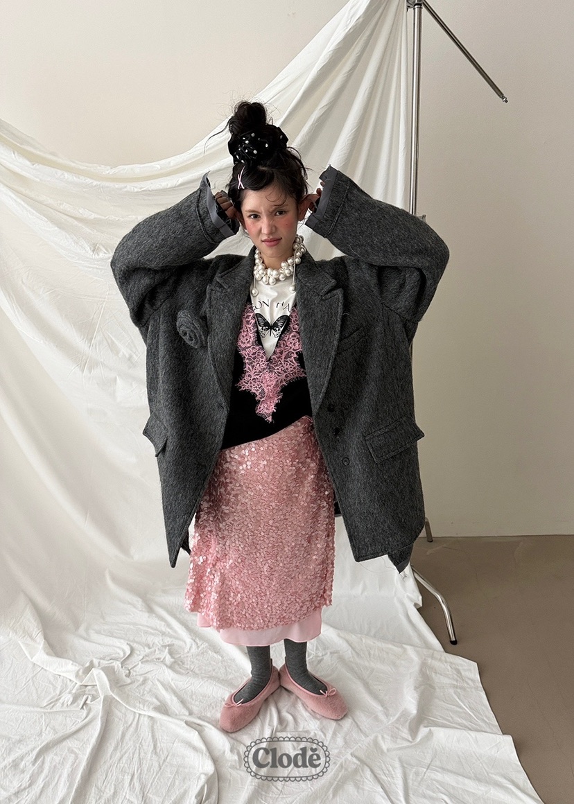 CLODE東大門㊣直郵女裝新品人氣時尚25秋冬熱賣真品職業夾克CLODE夾克