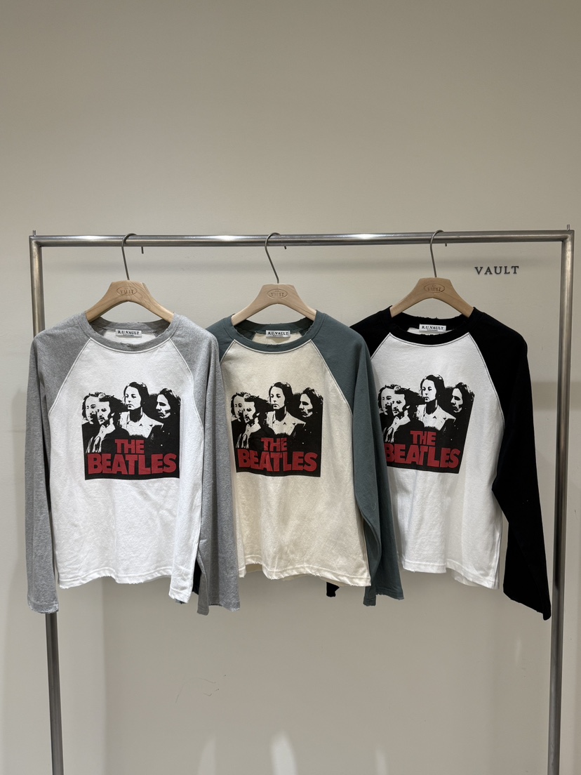 VAULT東大門㊣代購女裝新品25秋冬推薦職業休閑熱賣長袖T恤VAULT長袖T恤