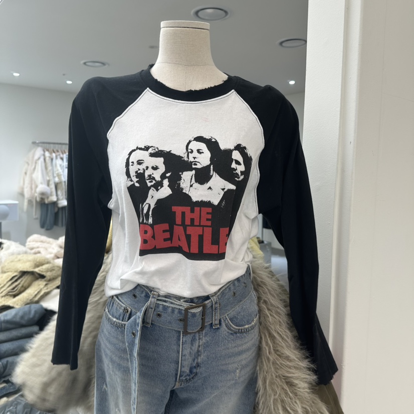 VAULT東大門㊣代購女裝新品25秋冬推薦職業休閑熱賣長袖T恤VAULT長袖T恤圖色1