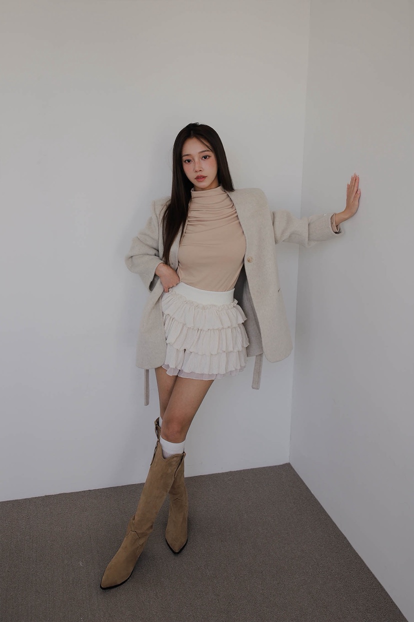 SLIT東大門㊣直郵女士新款時尚職業真品人氣休閑25秋冬裙褲SLIT裙褲