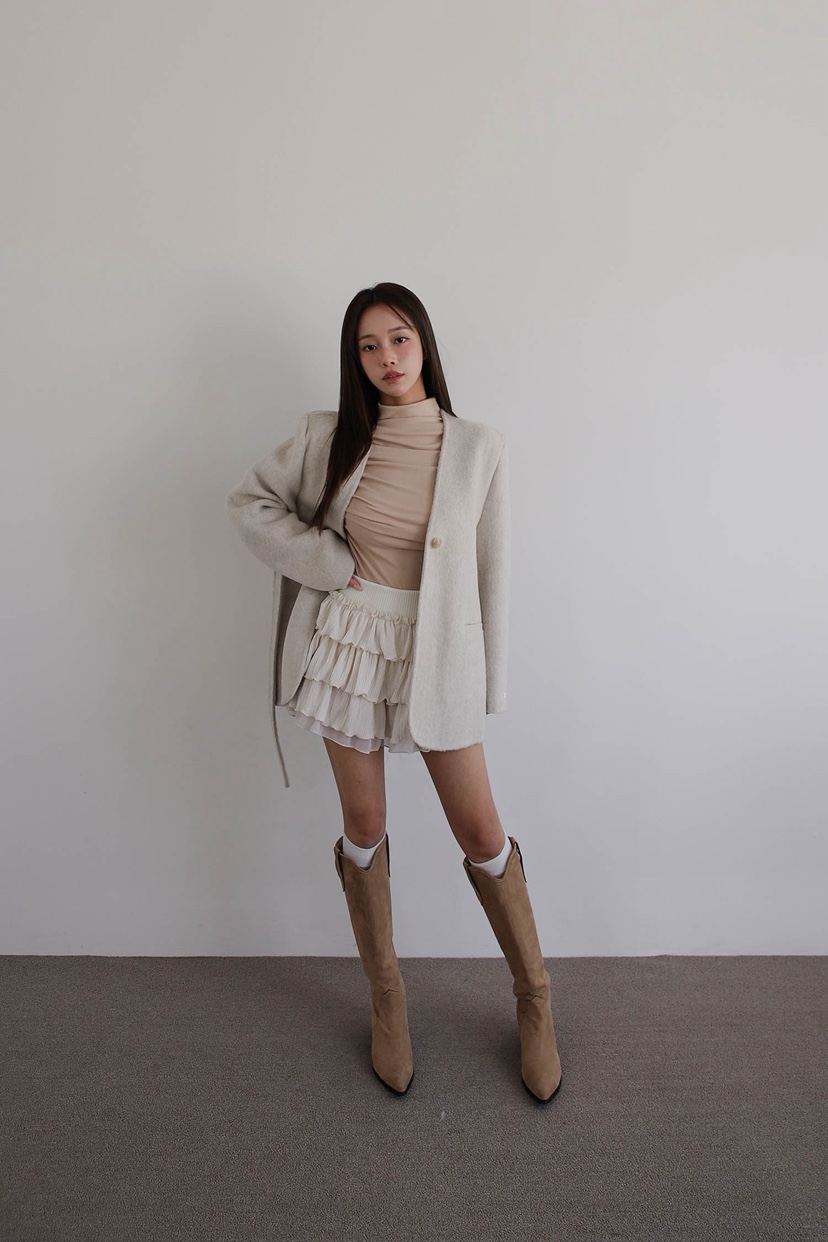 SLIT東大門㊣直郵女士新款時尚職業真品人氣休閑25秋冬裙褲SLIT裙褲