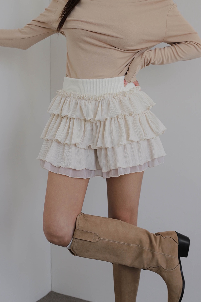 SLIT東大門㊣直郵女士新款時尚職業真品人氣休閑25秋冬裙褲SLIT裙褲圖色1