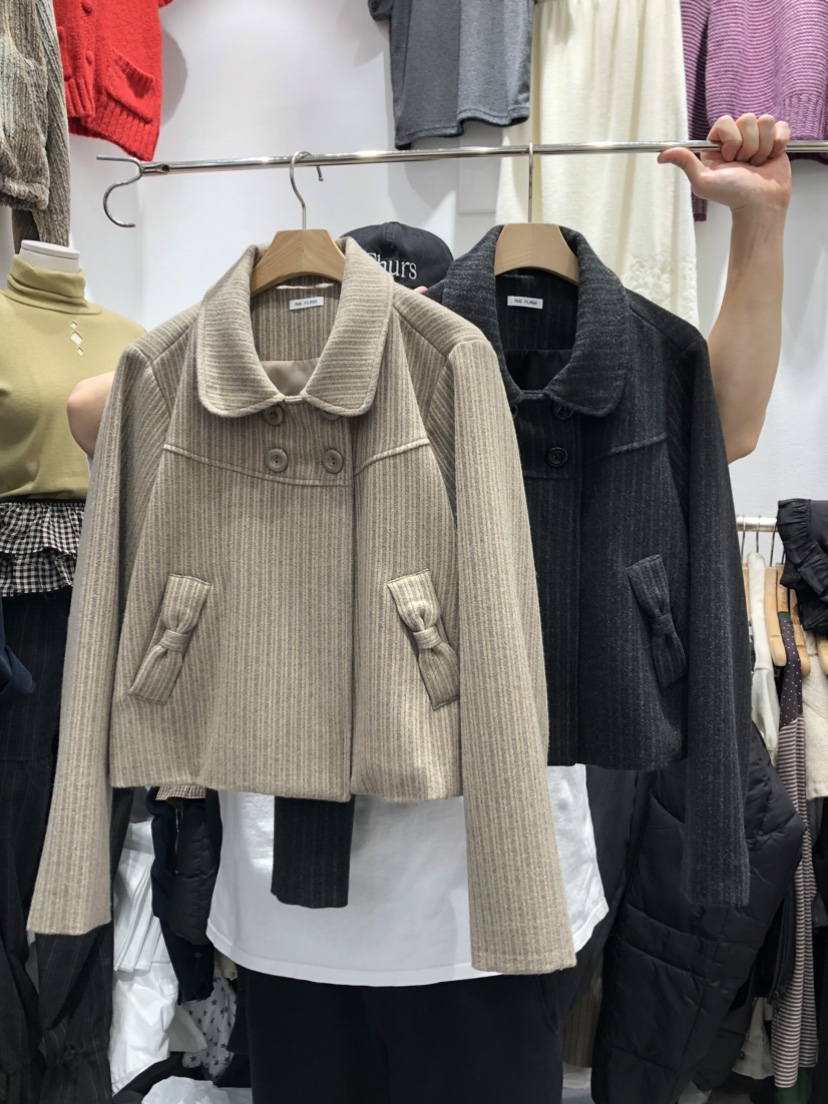 FLASH東大門㊣直郵女裝新款時尚真品25秋冬休閑熱賣職業夾克FLASH夾克