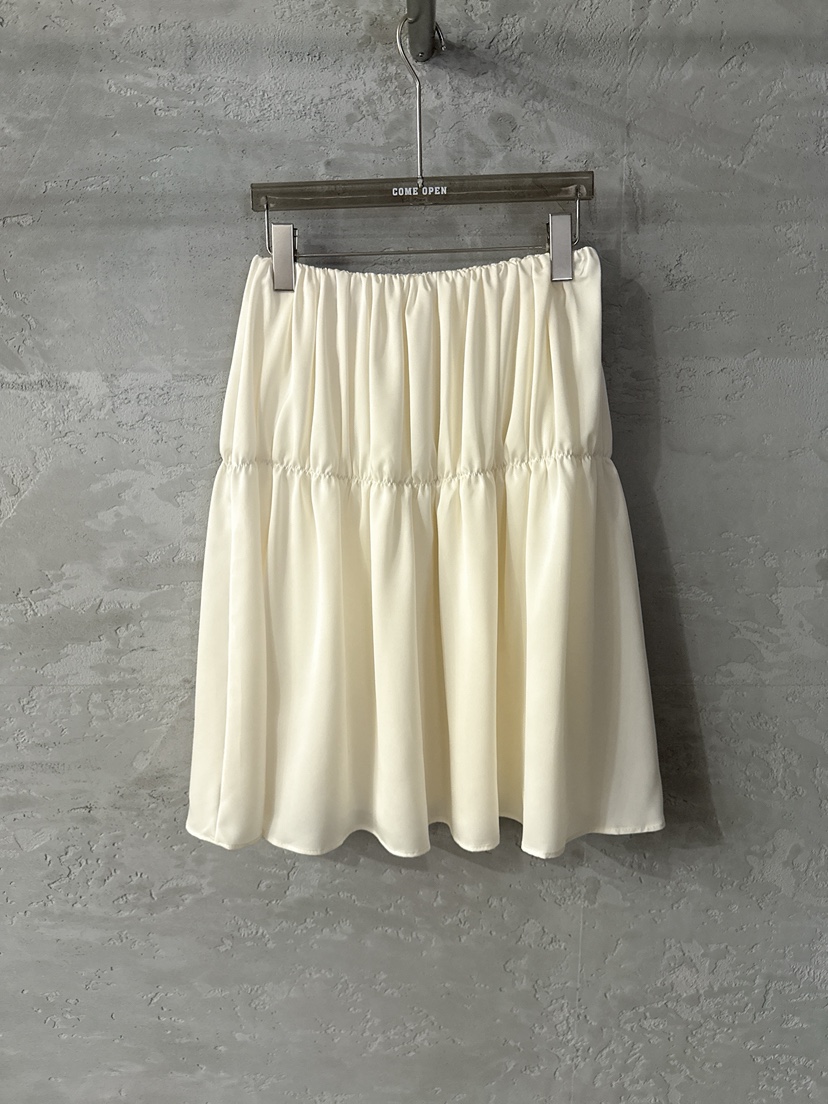COME OPEN東大門㊣實拍女裝新品時尚休閑半身裙中短裙褶皺COMP-(COME OPEN)半身裙/中短裙圖色1