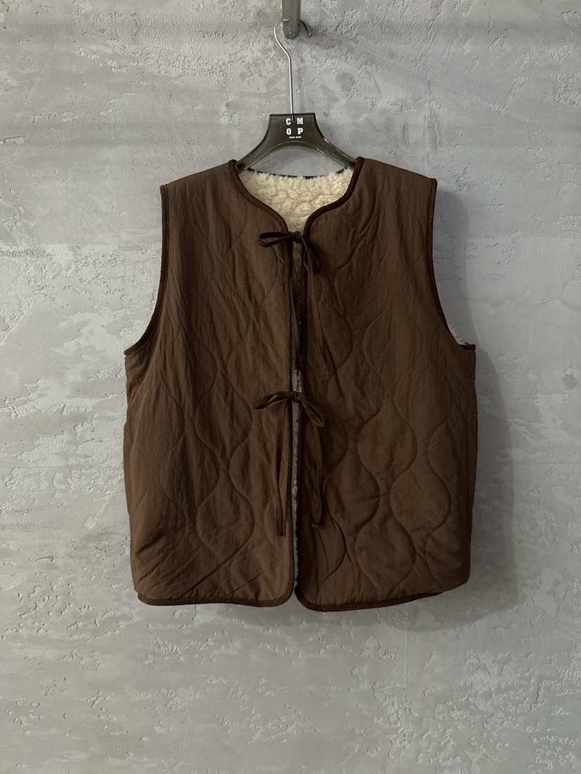 COME OPEN東大門㊣直郵女裝新款熱賣推薦真品馬甲毛皮雙面COMP-(COME OPEN)馬甲