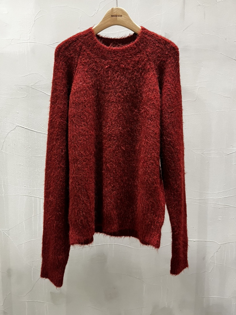 INSSENSE-A韓國代購㊣女士新款時尚人氣休閑推薦針織衫羊駝毛INSSENSE-A針織衫圖色1