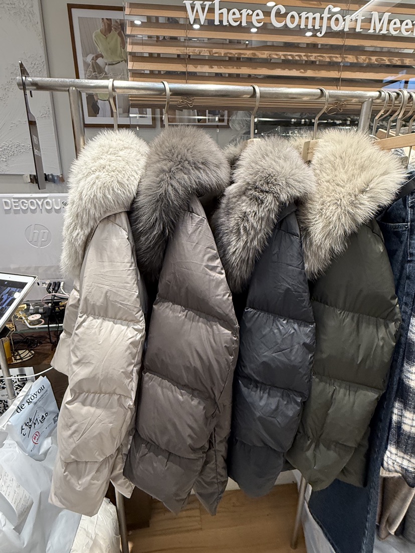 DE GO YOU韓國代購㊣女士新款熱賣推薦25秋冬真品短款羽絨服DE GO YOU短款羽絨服