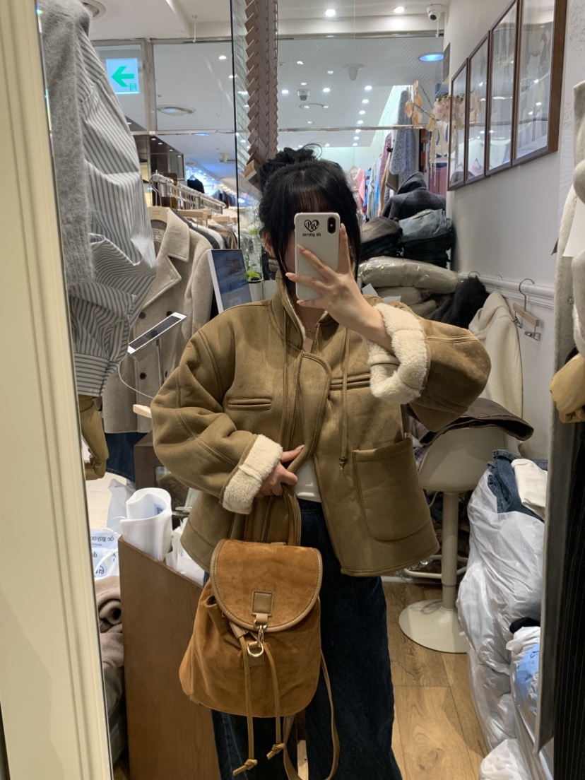 DE GO YOU東大門㊣直郵女士新款職業推薦25秋冬夾克可愛的DE GO YOU夾克