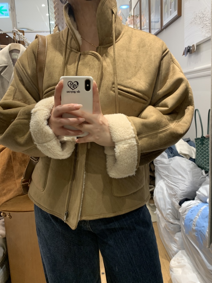 DE GO YOU東大門㊣直郵女士新款職業推薦25秋冬夾克可愛的DE GO YOU夾克