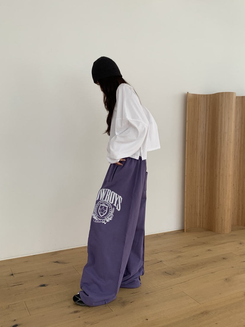 SUGAR CASE東大門㊣代購女裝新品25秋冬熱賣職業休閑休閑褲SUGAR CASE休閑褲