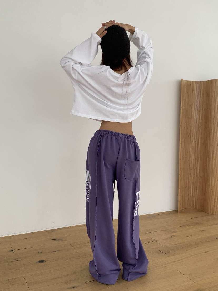 SUGAR CASE東大門㊣代購女裝新品25秋冬熱賣職業休閑休閑褲SUGAR CASE休閑褲