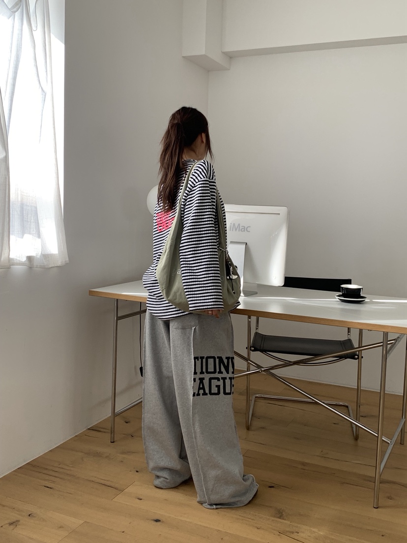 SUGAR CASE東大門㊣代購女裝新品25秋冬熱賣職業休閑休閑褲SUGAR CASE休閑褲