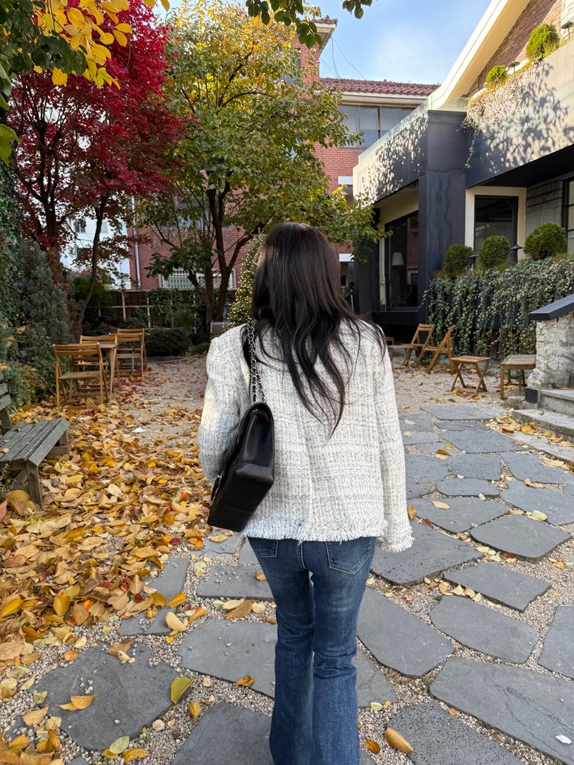 SOLAR東大門㊣代購女士新品熱賣人氣時尚職業休閑夾克粗花呢SOLAR夾克