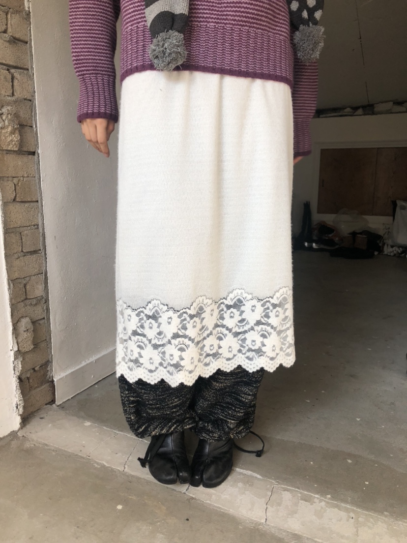 FLASH東大門㊣代購女士新品職業25秋冬人氣熱賣真品長裙蕾絲FLASH長裙