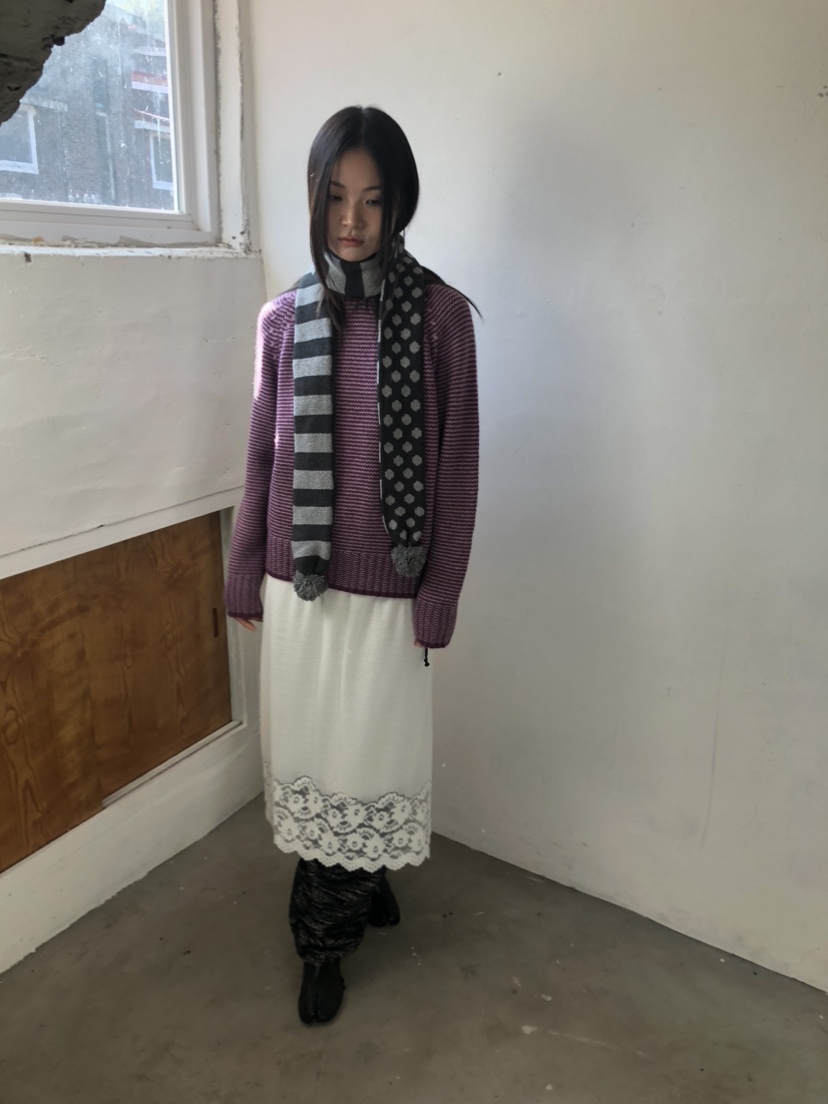 FLASH東大門㊣代購女士新品職業25秋冬人氣熱賣真品長裙蕾絲FLASH長裙