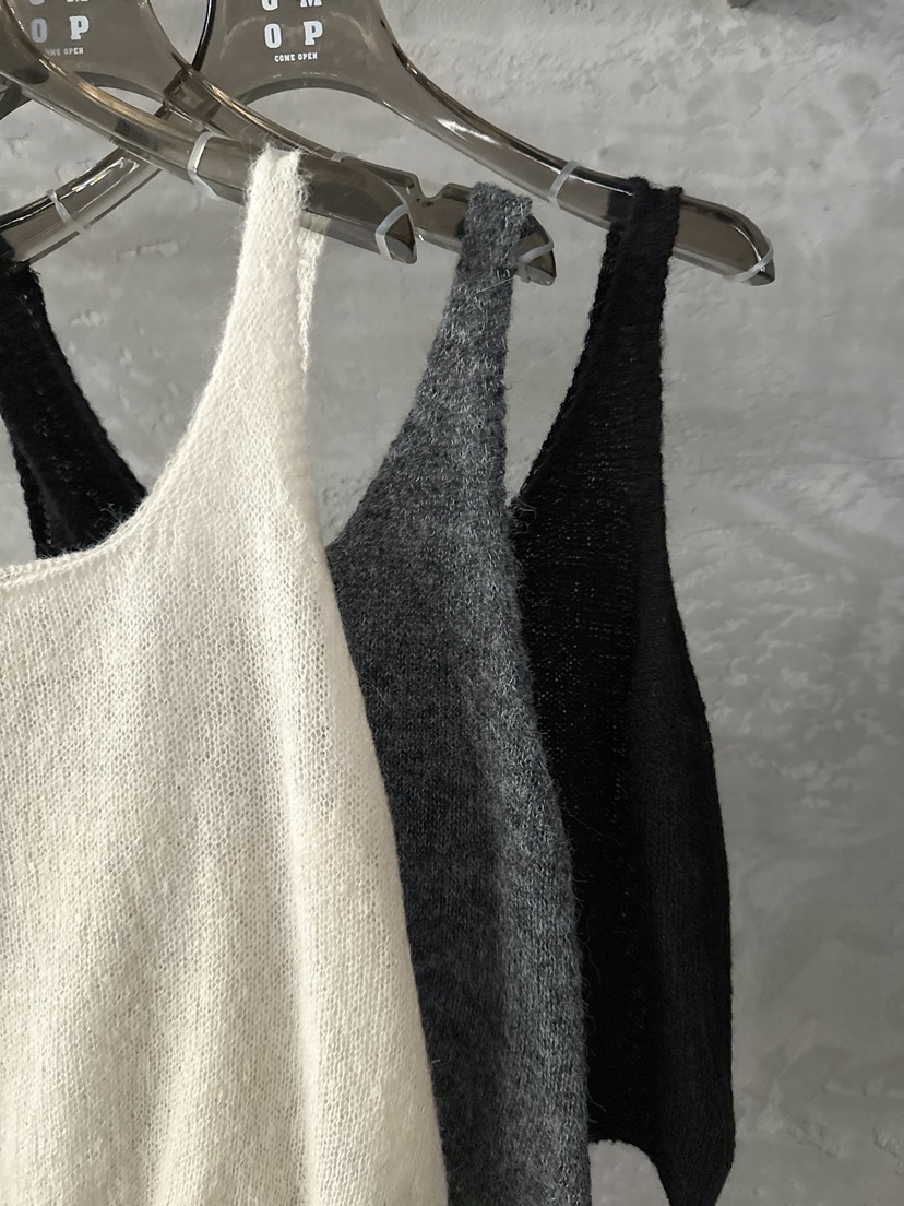 COME OPEN韓國直郵㊣女裝新品推薦25秋冬熱賣人氣吊帶背心COMP-(COME OPEN)吊帶/背心