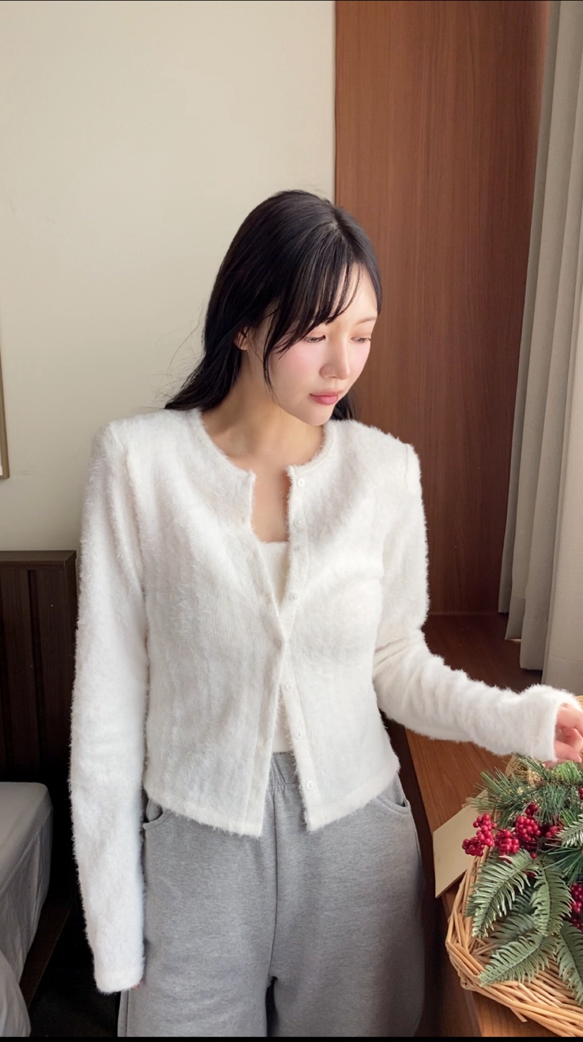 N BROWN韓國代購㊣女士新款時尚休閑熱賣25秋冬套裝開襟衫N BROWN套裝