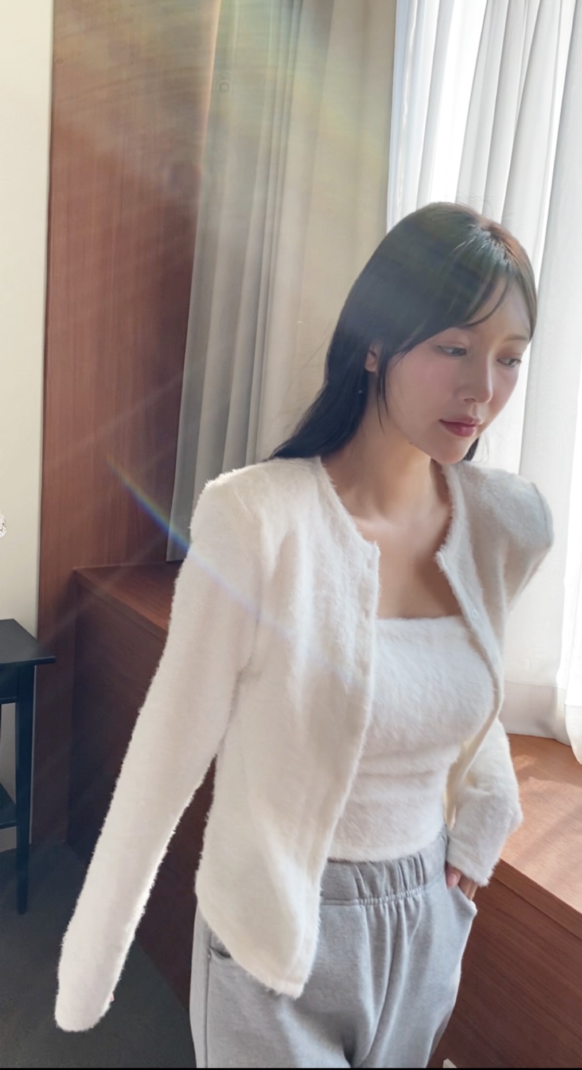 N BROWN韓國代購㊣女士新款時尚休閑熱賣25秋冬套裝開襟衫N BROWN套裝