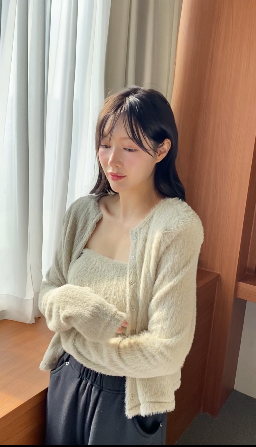 N BROWN韓國代購㊣女士新款時尚休閑熱賣25秋冬套裝開襟衫N BROWN套裝