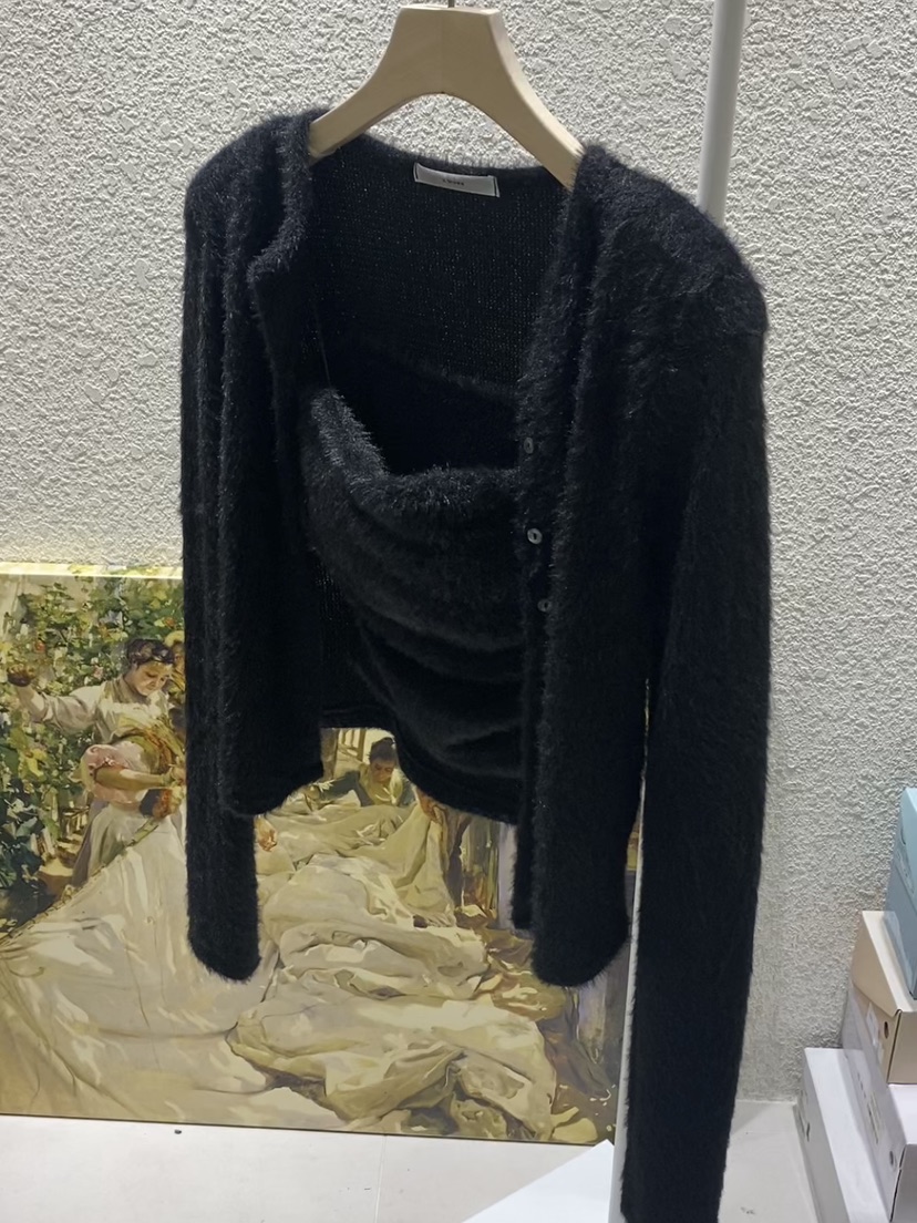 N BROWN韓國代購㊣女士新款時尚休閑熱賣25秋冬套裝開襟衫N BROWN套裝圖色4