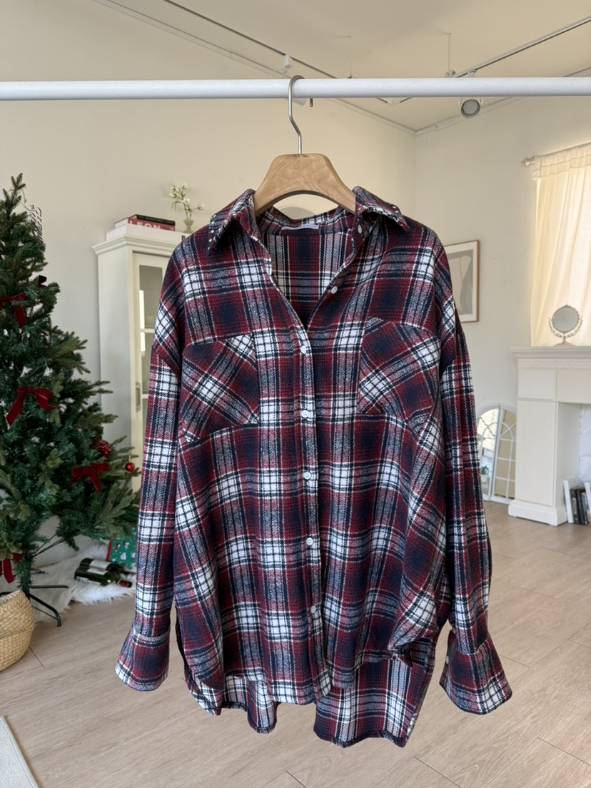 SOLAR東大門㊣直郵女裝新品人氣真品職業休閑襯衫蕾絲衫格子SOLAR襯衫/蕾絲衫圖色2