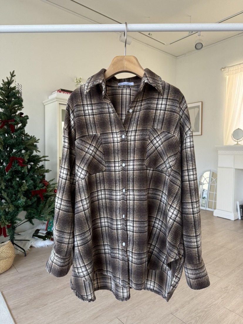 SOLAR東大門㊣直郵女裝新品人氣真品職業休閑襯衫蕾絲衫格子SOLAR襯衫/蕾絲衫圖色3